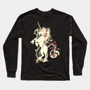 Unicorn and Rose Long Sleeve T-Shirt